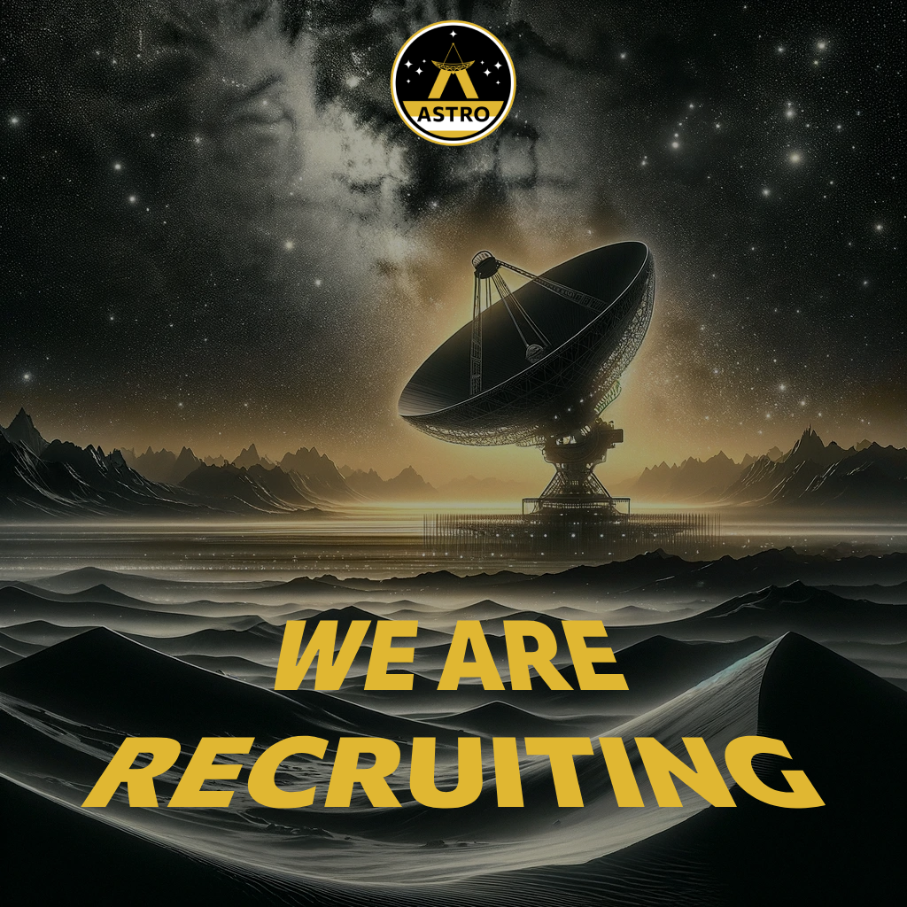 ASTRO is recruiting! ⭐